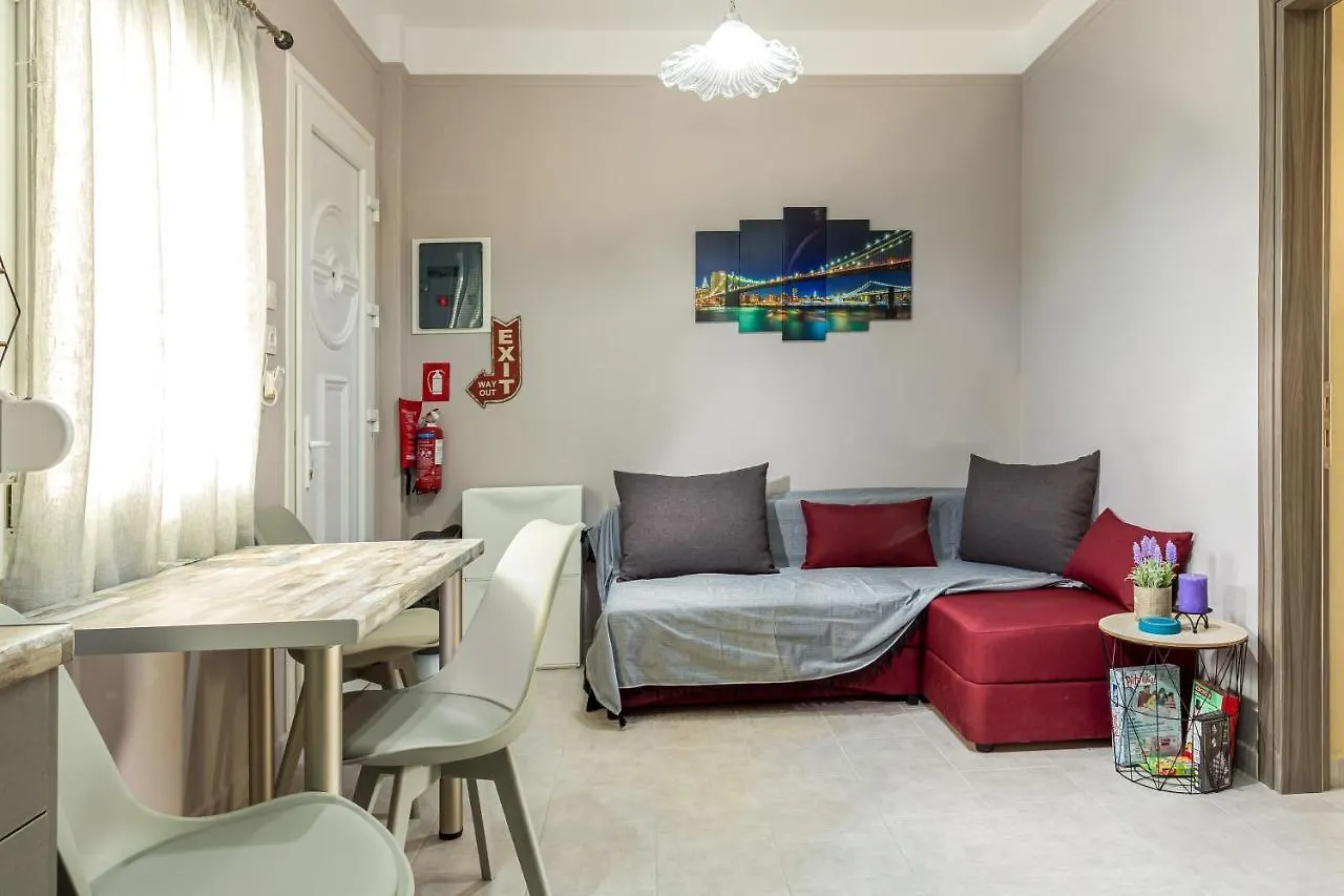 Kate'S Modern 2 Bedroom Apartment In Perea Peraía 0*,  Grecja